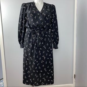 Ms. Chaus Vintage Belted Dress, Size 12